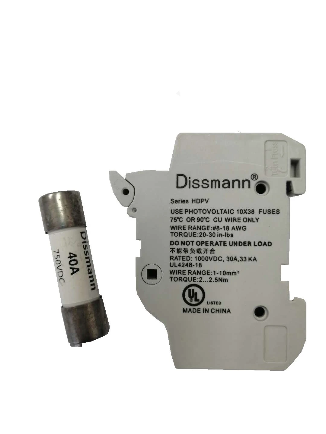 High voltage fuses