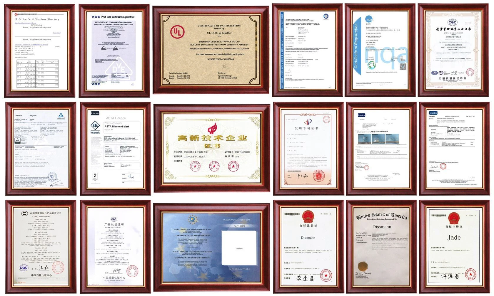 certification